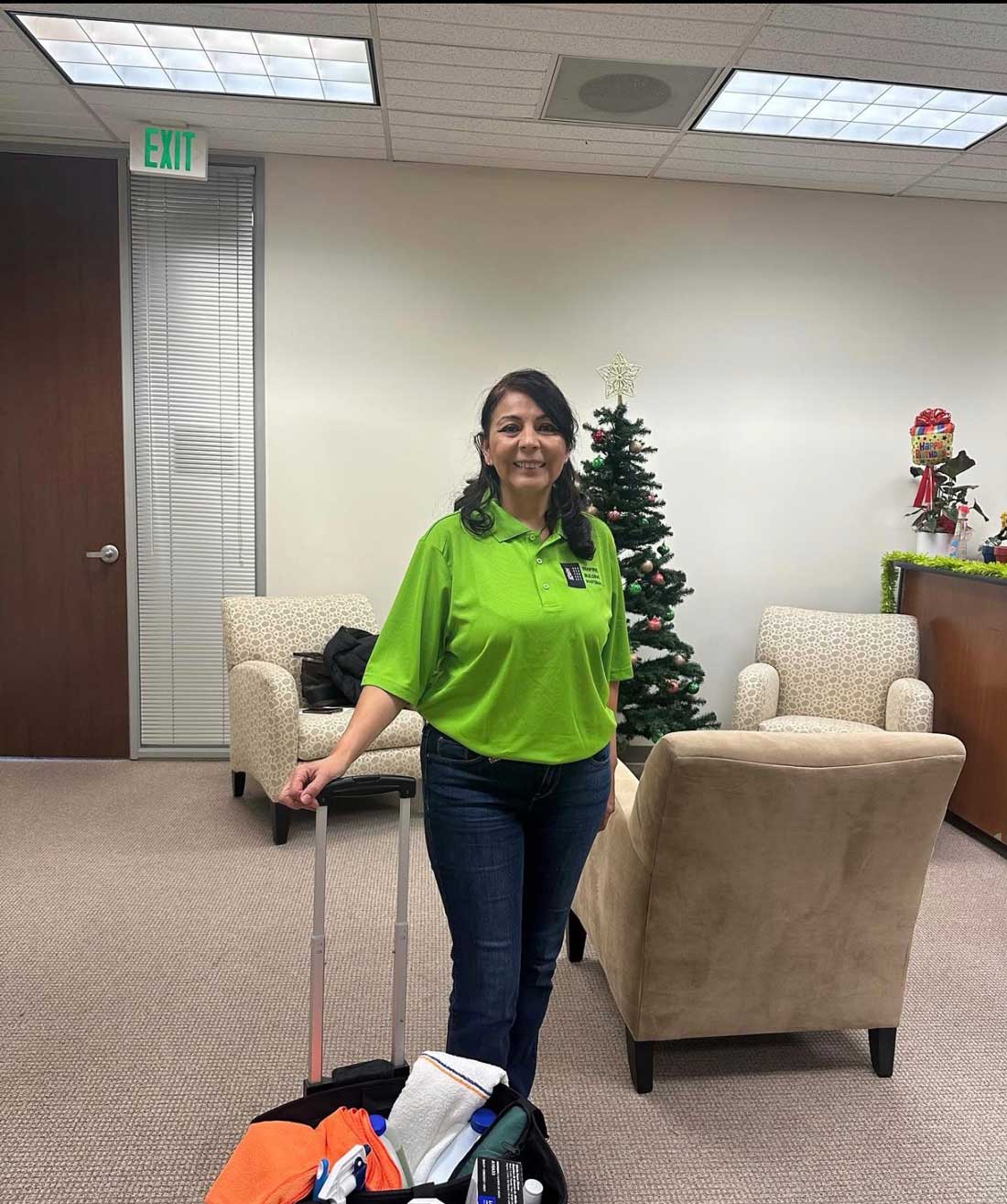 Employee in Uniform